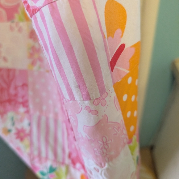 Lilly Pulitzer Pink and Orange Strapless Dress - Picture 6 of 7